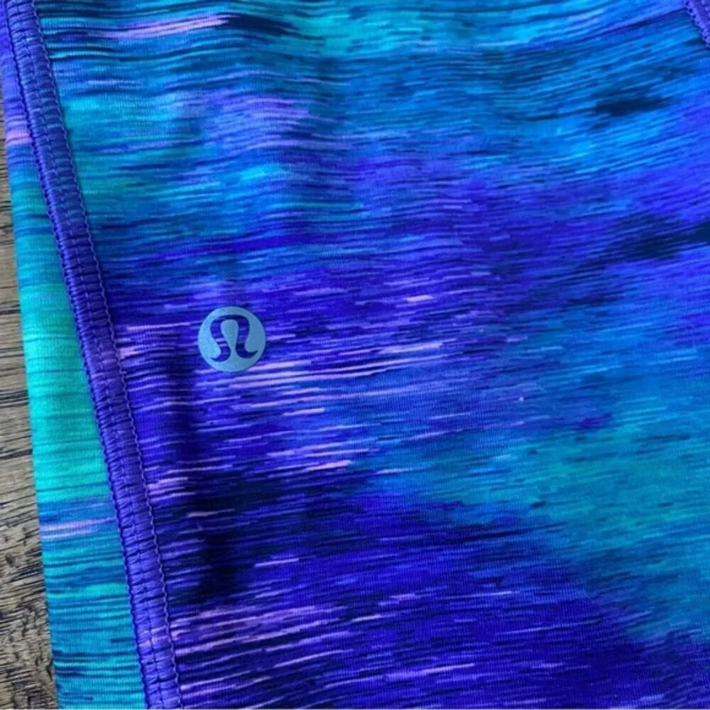 Lululemon Time to Shine Tight Rio Nights Multi size 12